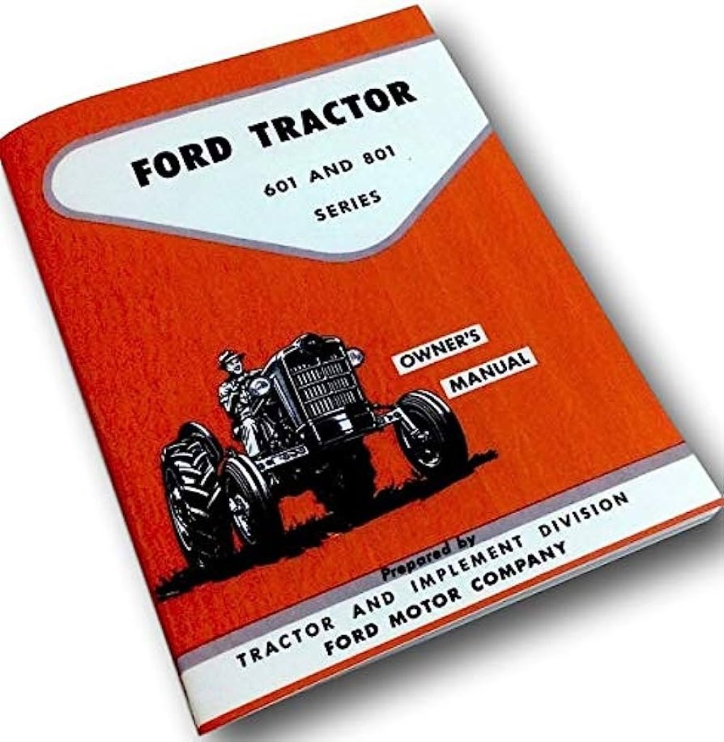 Picture of: AgPubs Operators Manual for Ford            Tractor Owners