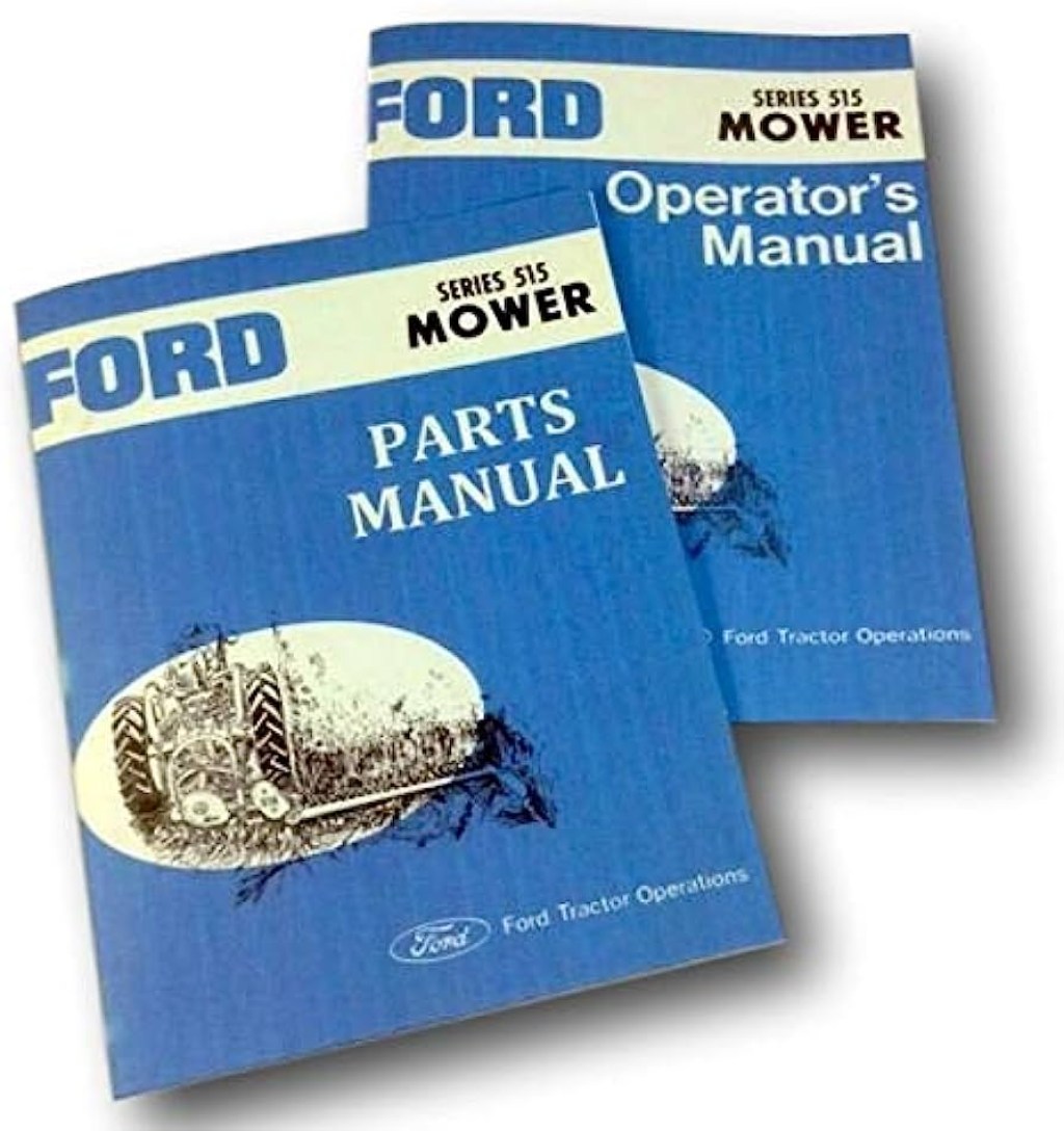 Picture of: AgPubs Operators Parts Manual Set for Ford Series  Rear Attached Mower  Owners Sickle Bar