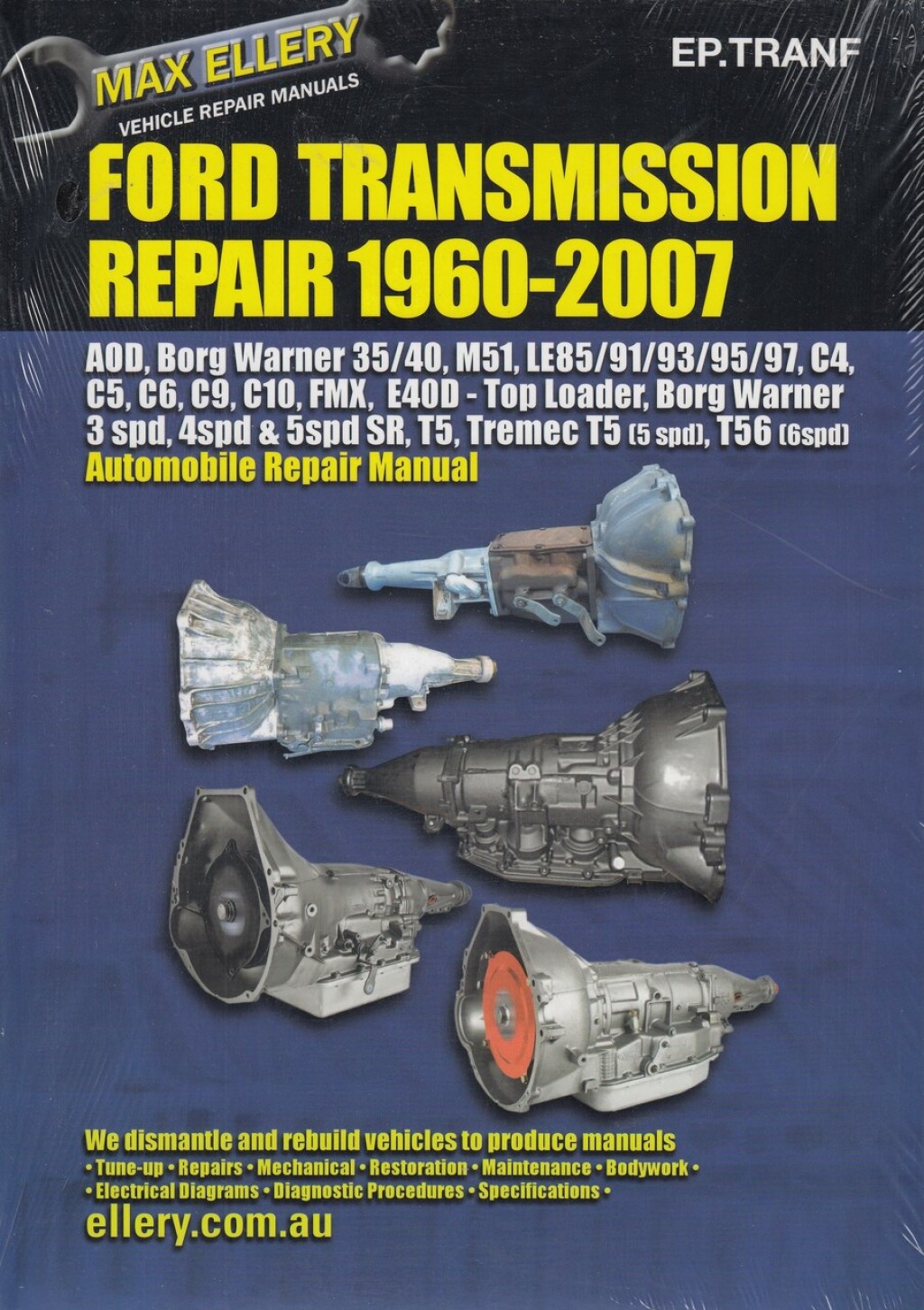 Picture of: Automatic and Manual Transmission Repair Book Ford  –