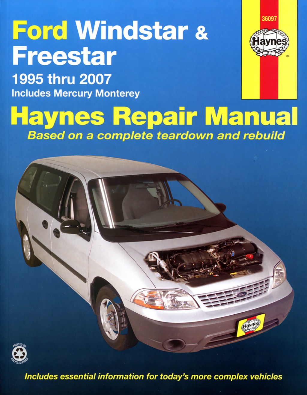 Picture of: Bundle: Ford Windstar (-) & Freestar & Mercury Monterey (-) Haynes  Repair Manual