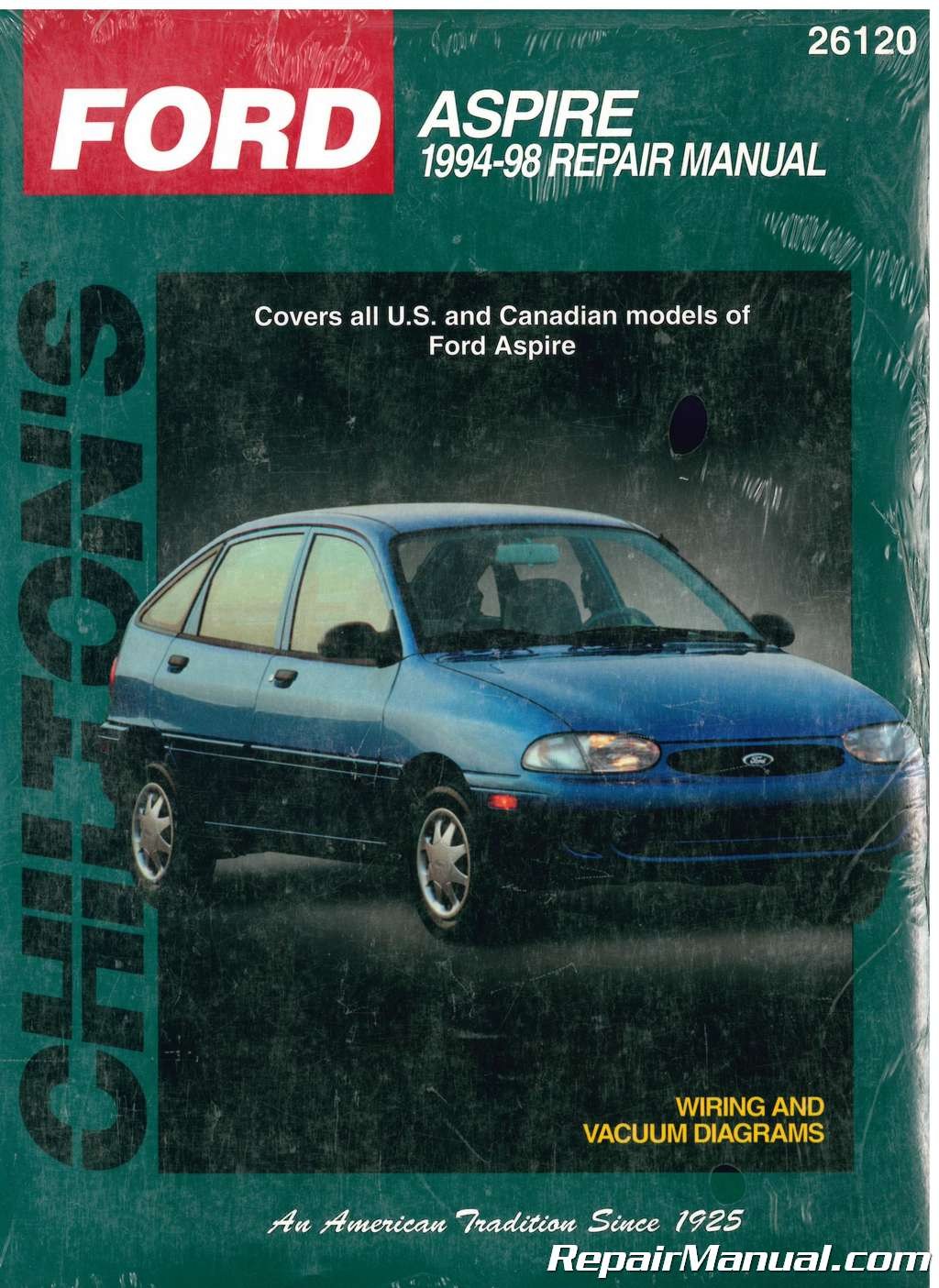 Picture of: Chilton Ford Aspire – Repair Manual