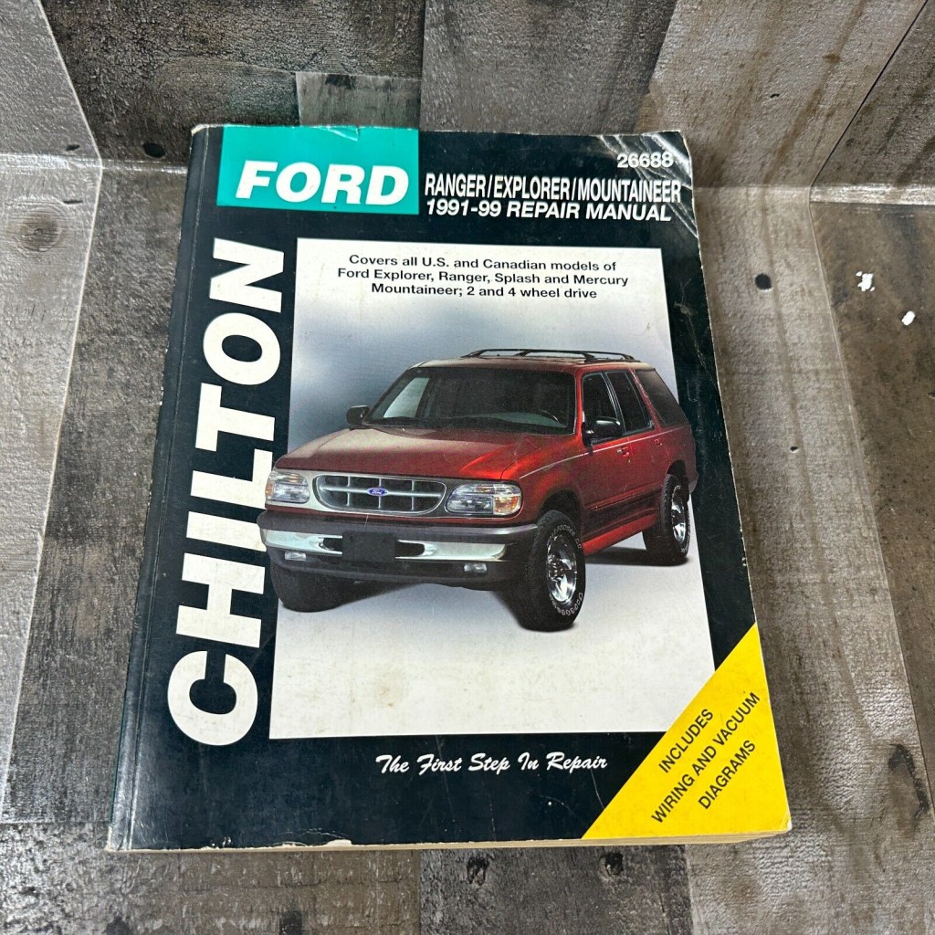 Picture of: Chilton Ford Repair Manual Ranger Explorer – Shop Service Garage  Book