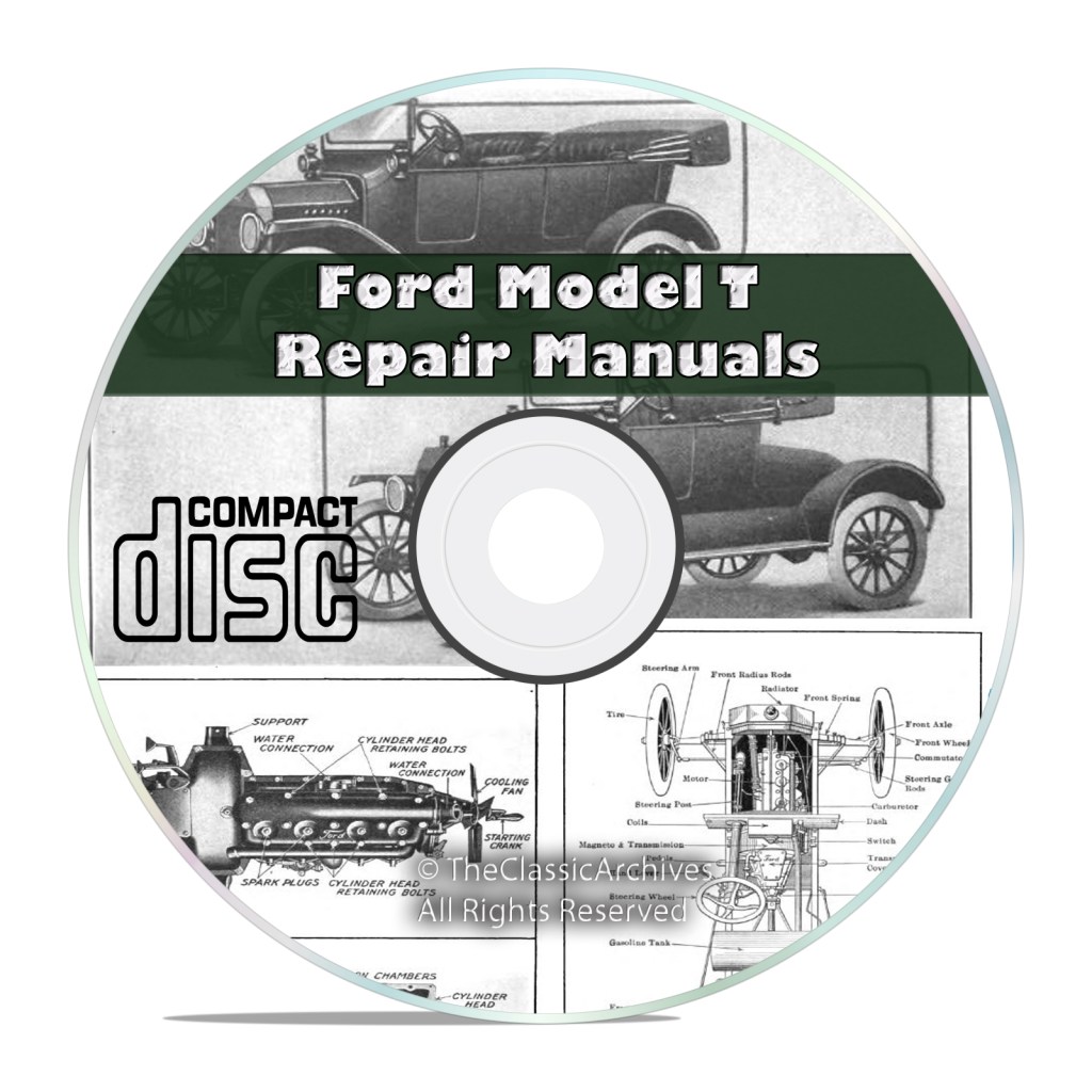 Picture of: Classic Ford Model T Car Repair, Construction, Operation Manuals