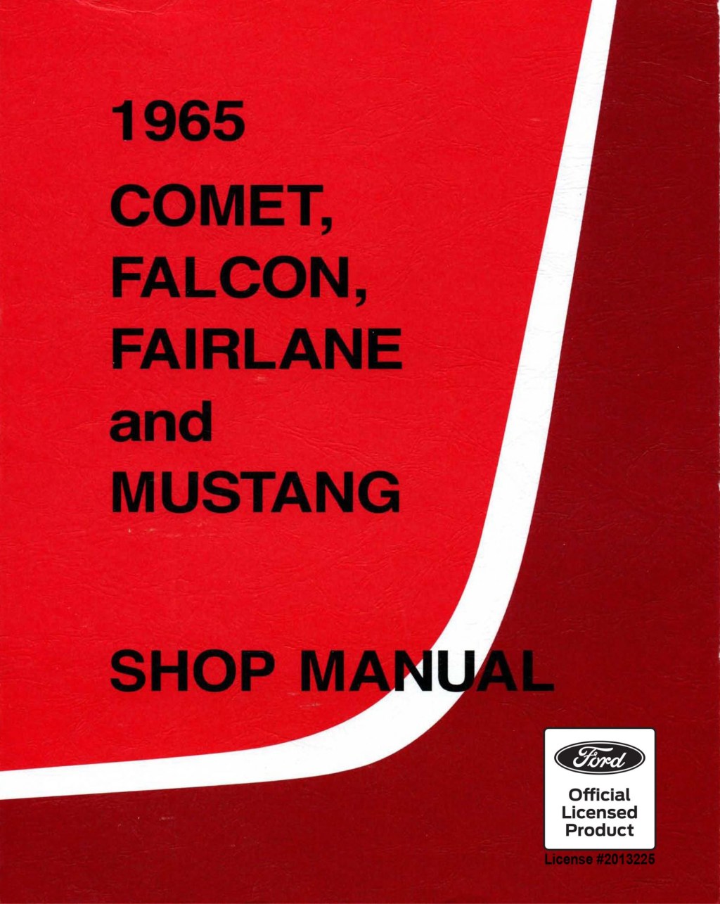 Picture of: Comet, Falcon, Mustang Shop Manual