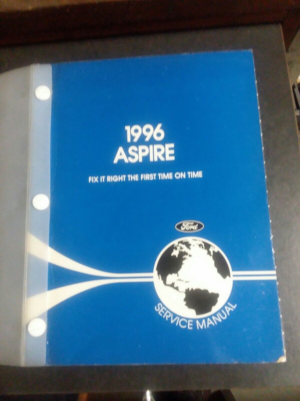 Picture of: Ford Aspire Service Manual Dealership Workshop Repair Book