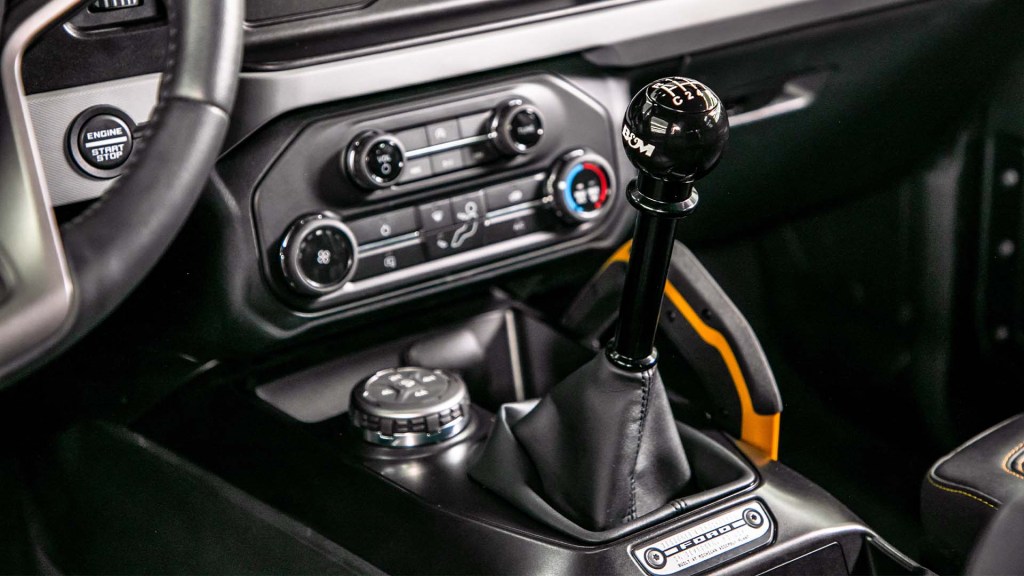 Picture of: Ford Bronco Manual Gets Even Cooler With Tall Aftermarket Shifter