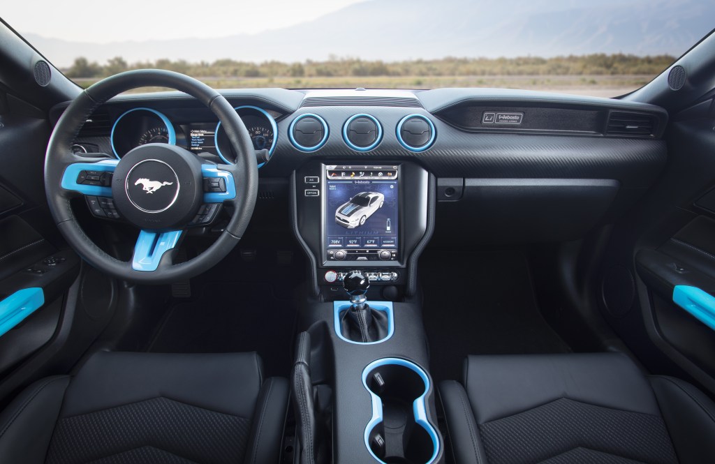 Picture of: Ford built an electric Mustang with a manual transmission