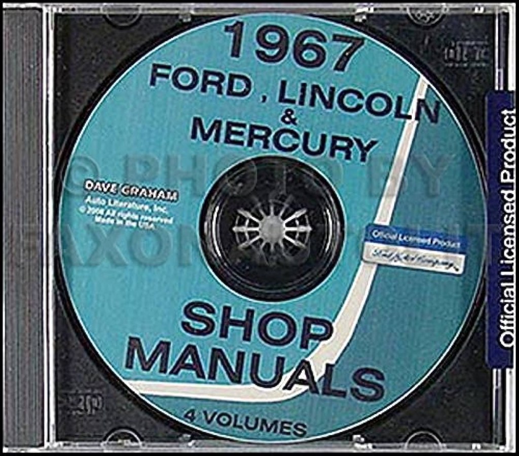 Picture of: Ford CD Repair Shop Manual Galaxie LTD Monterey Park Lane Tbird
