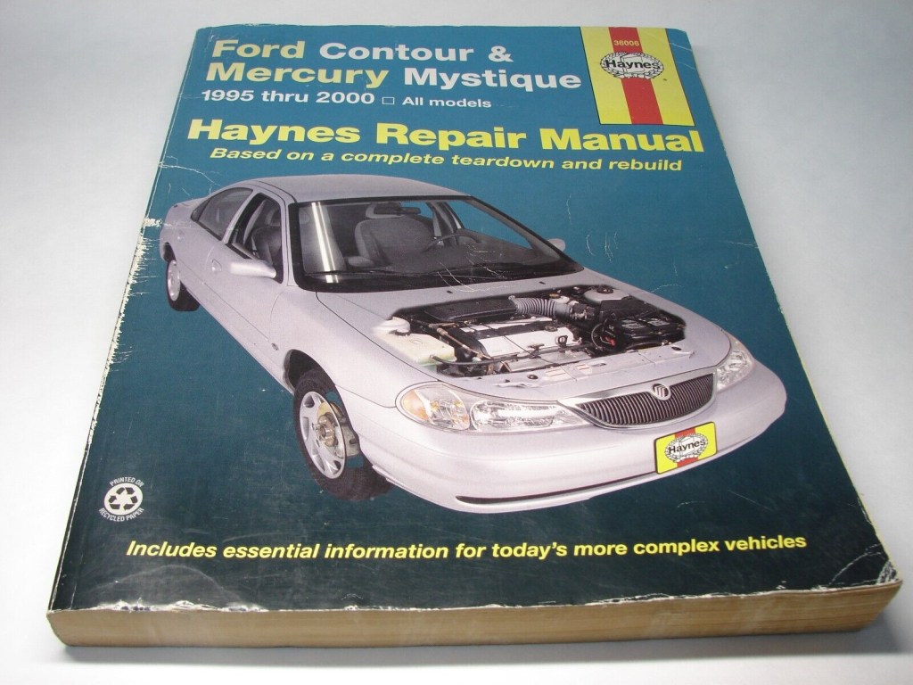 Picture of: Ford Contour Repair Manual       Mercury Mystique