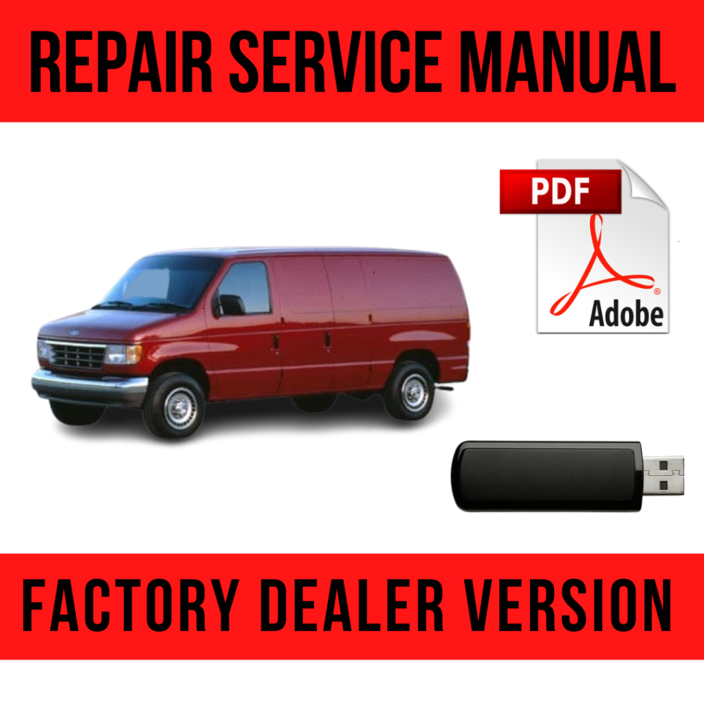 Picture of: Ford E- – Factory Repair Manual Econoline Van E USB