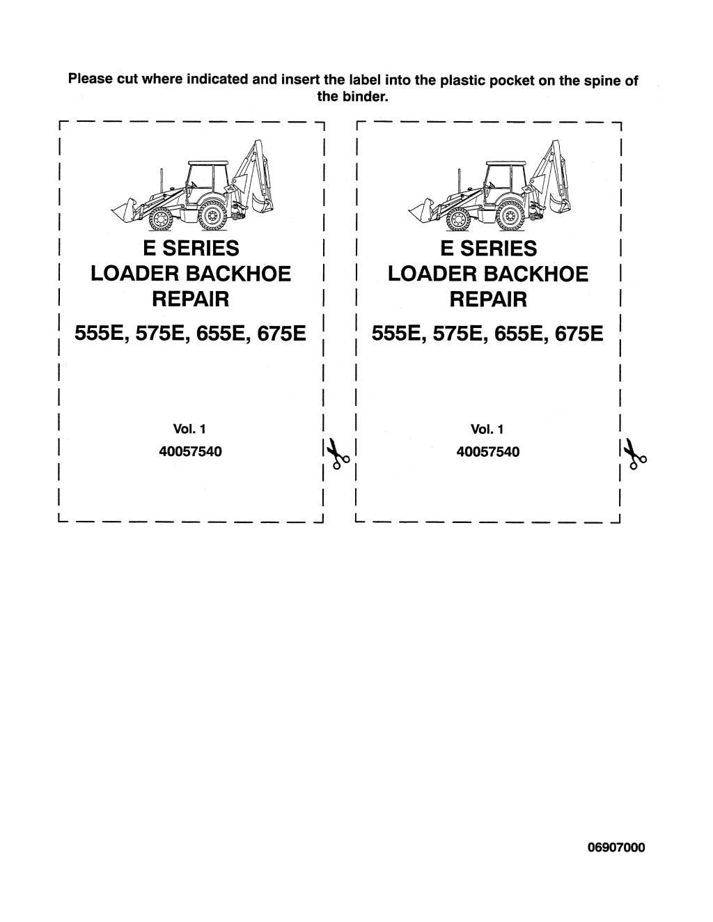 Picture of: Ford E Loader Backhoe Service Repair Manual Instant Download by