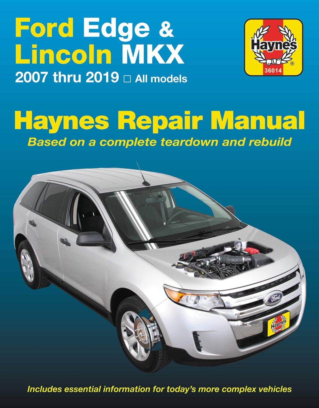 Picture of: Ford Edge (-) & Lincoln MKX (-) Haynes Repair Manual (Paperback)