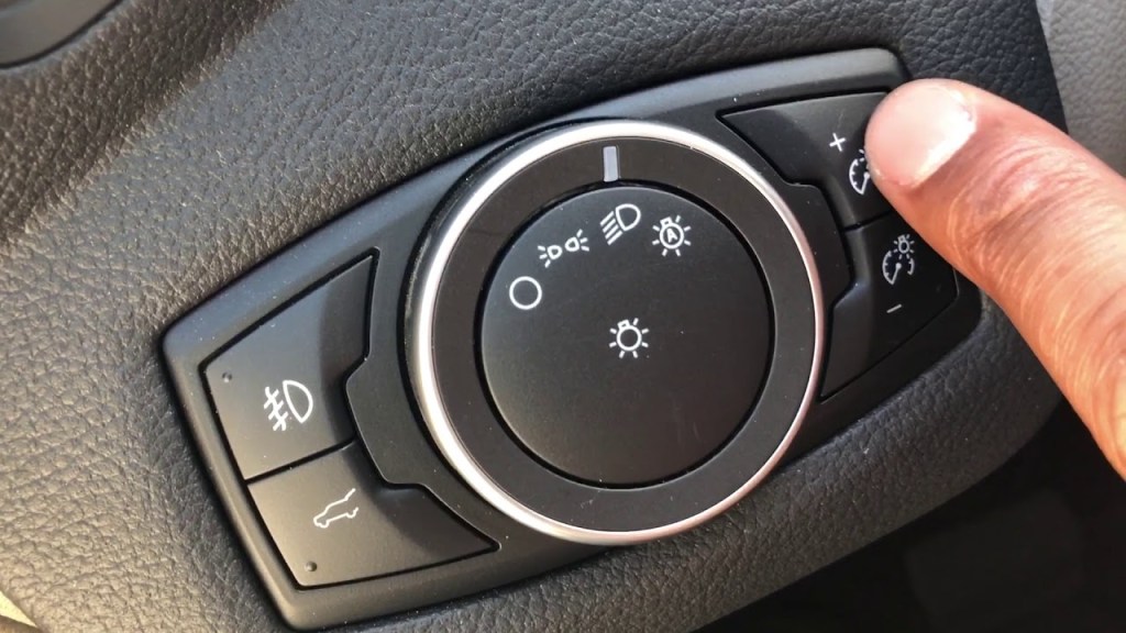 Picture of: FORD ESCAPE – INSTRUMENT PANEL DIMMING AND ILLUMINATING – HOW TO