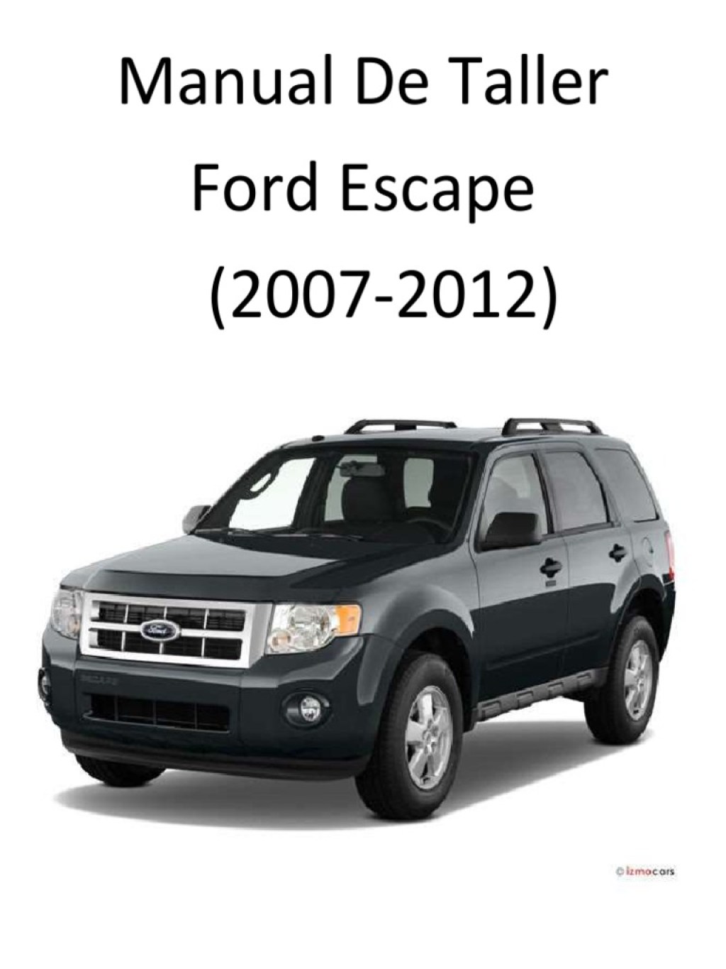 Picture of: Ford Escape – Manual de Taller PDF  PDF  Alto voltaje