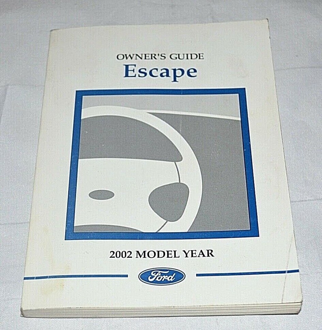 Picture of: FORD ESCAPE MODEL YEAR OWNER’S OWNER MANUAL