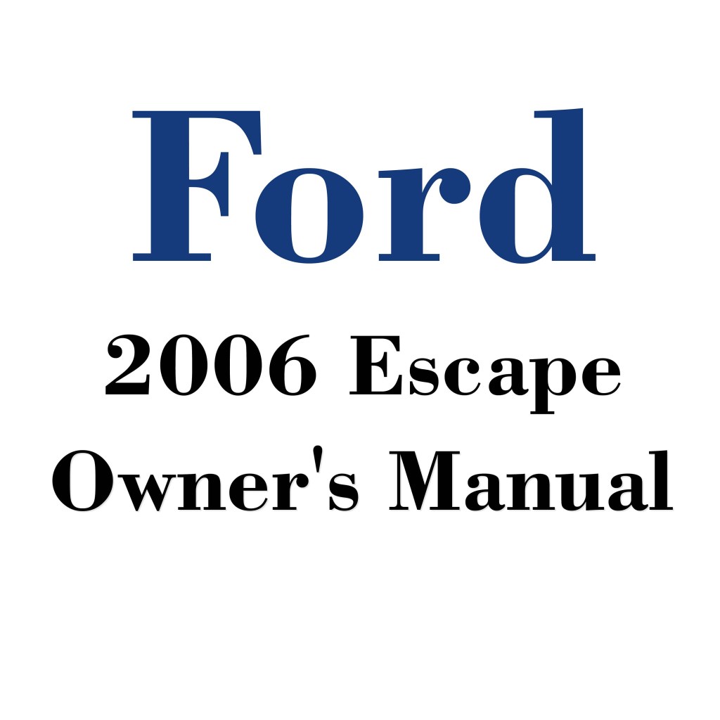 Picture of: Ford Escape owners manual PDF digital download – Etsy Österreich