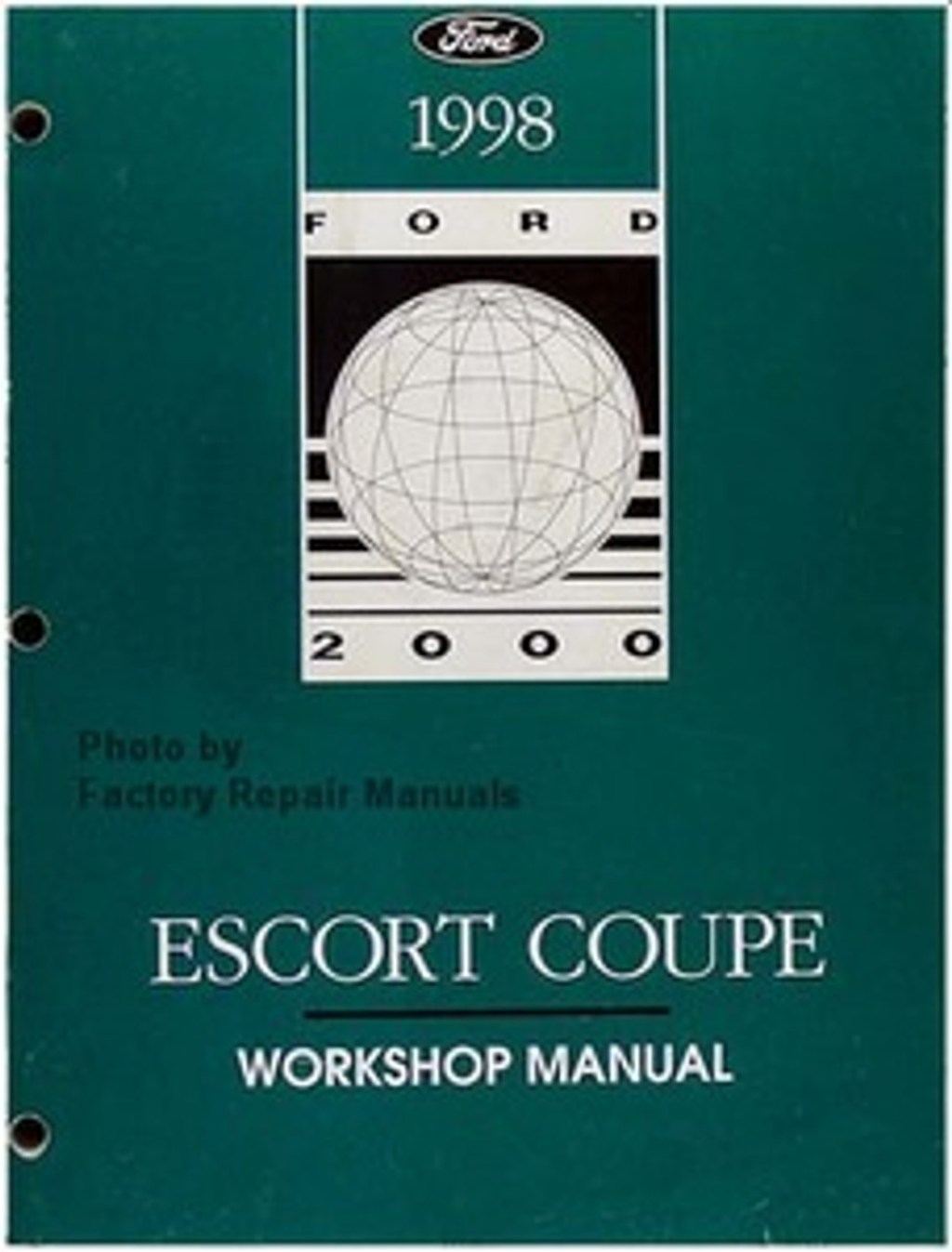 Picture of: Ford Escort ZX Coupe Factory Service Manual Original Shop