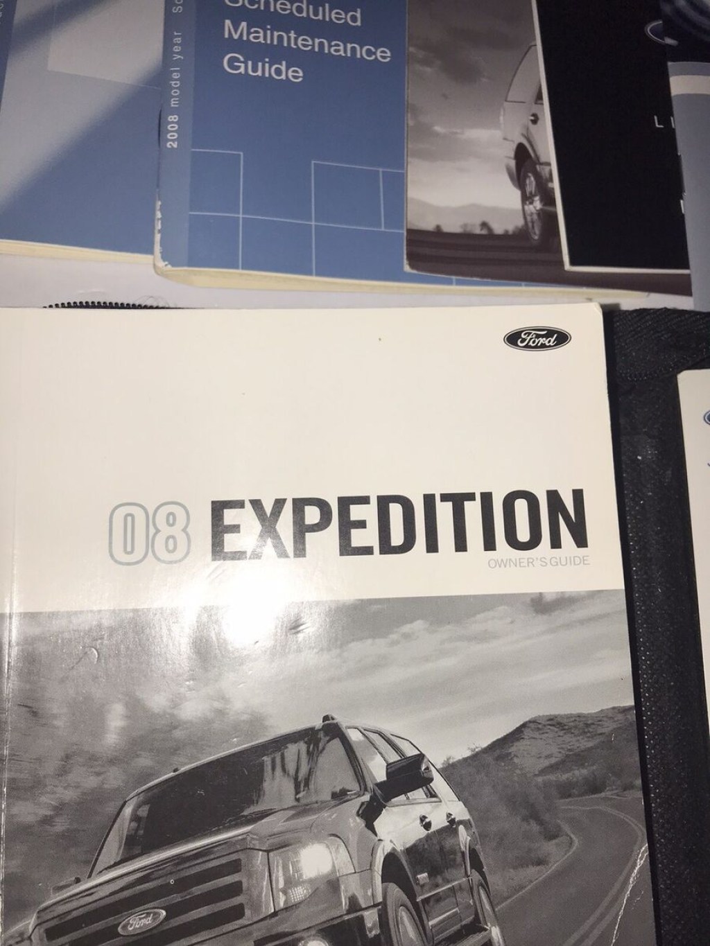 Picture of: FORD EXPEDITION OWNERS MANUAL WITH CASE AND LITERATURE FREE SHIPPING