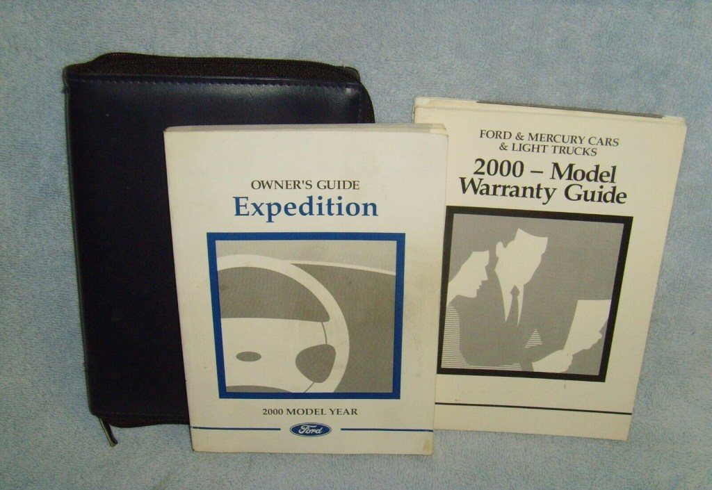 Picture of: Ford Expedition owners manual with Case