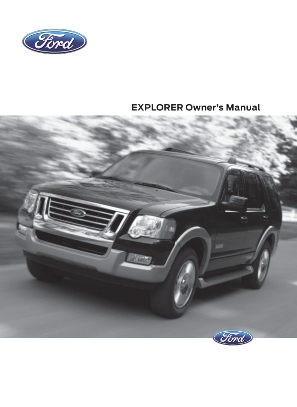 Picture of: – Ford Explorer Owner’s Manual  English – Carmanuals