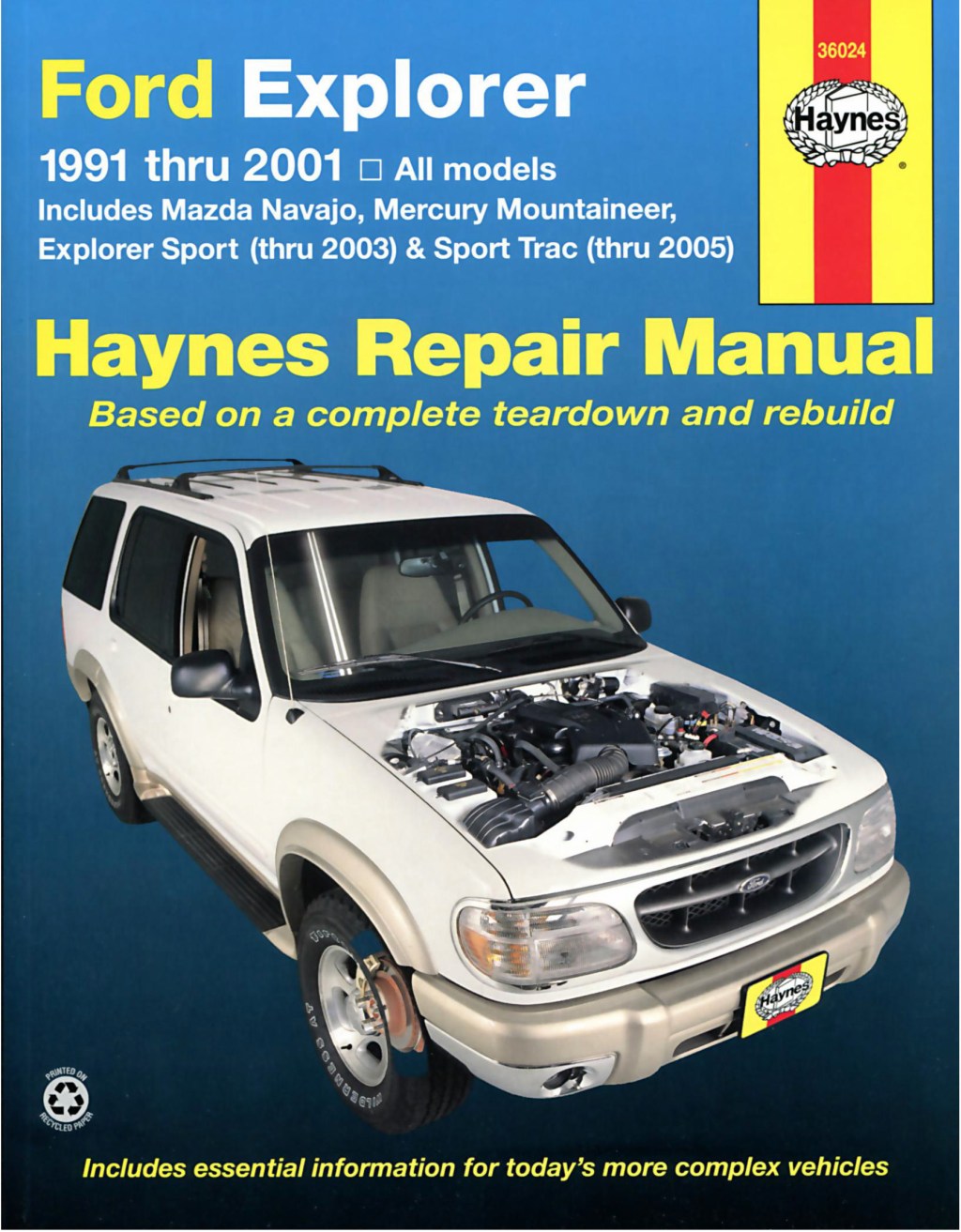 Picture of: Ford Explorer Sport Trac Service & Repair Manual