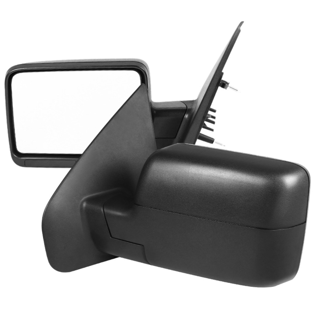 Picture of: – Ford F- Black Manual Adjustable Side Mirrors – Spec-D