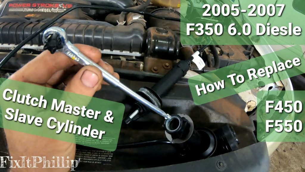Picture of: Ford F Clutch Master Cylinder Replacement and Slave Cylinder Replacement