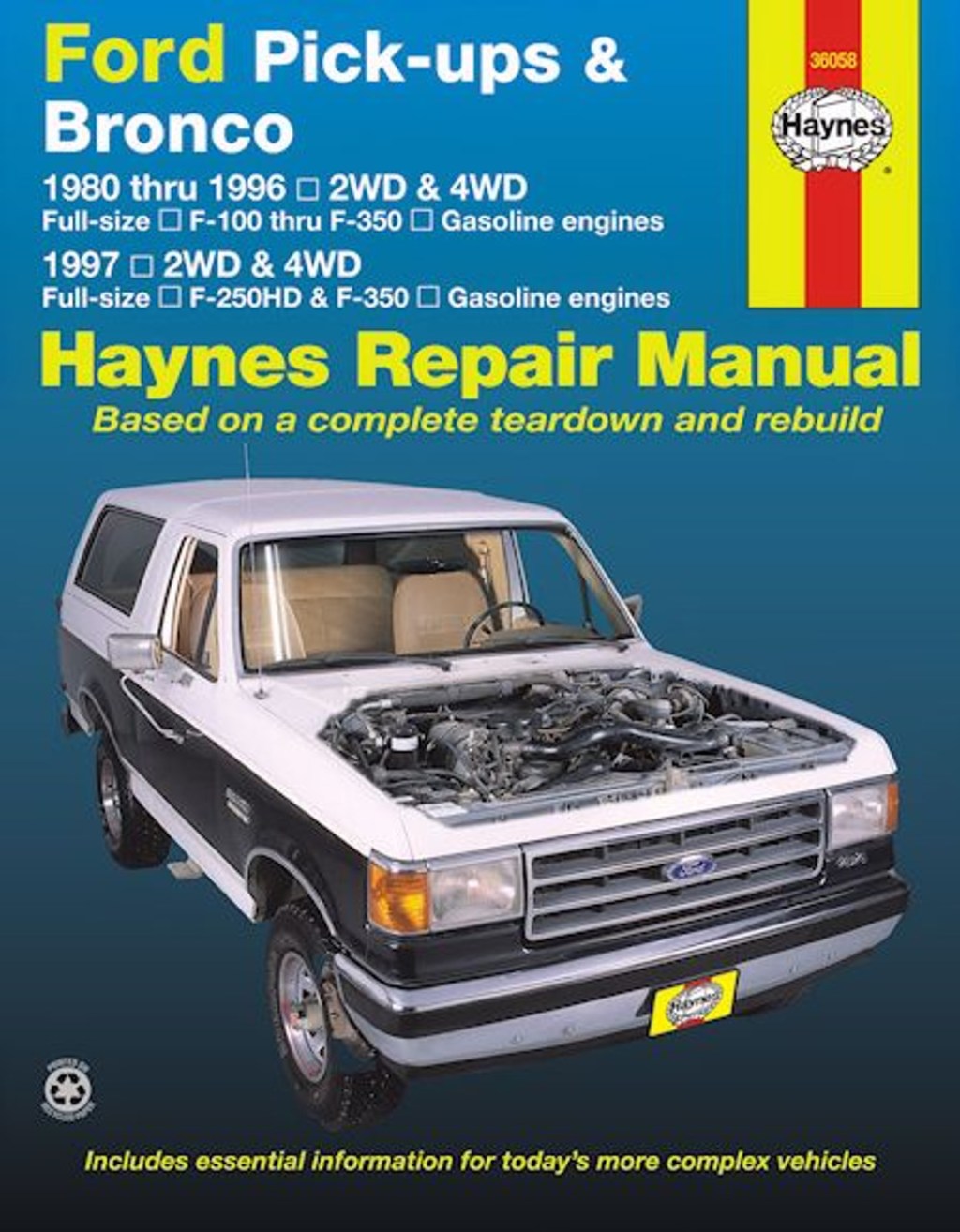 Picture of: Ford F-, F-, F-, F- Pickup Trucks, Bronco Repair Manual  –