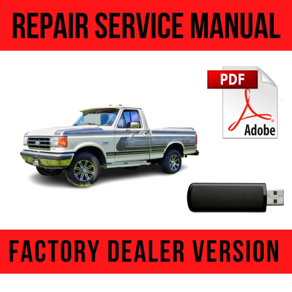 Picture of: Ford F – Factory Repair Manual USB