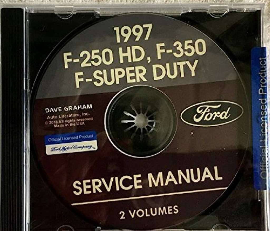 Picture of: Ford F- HD, F- F-SUPER DUTY Truck & Pickup Repair Shop & Service  Manual CD