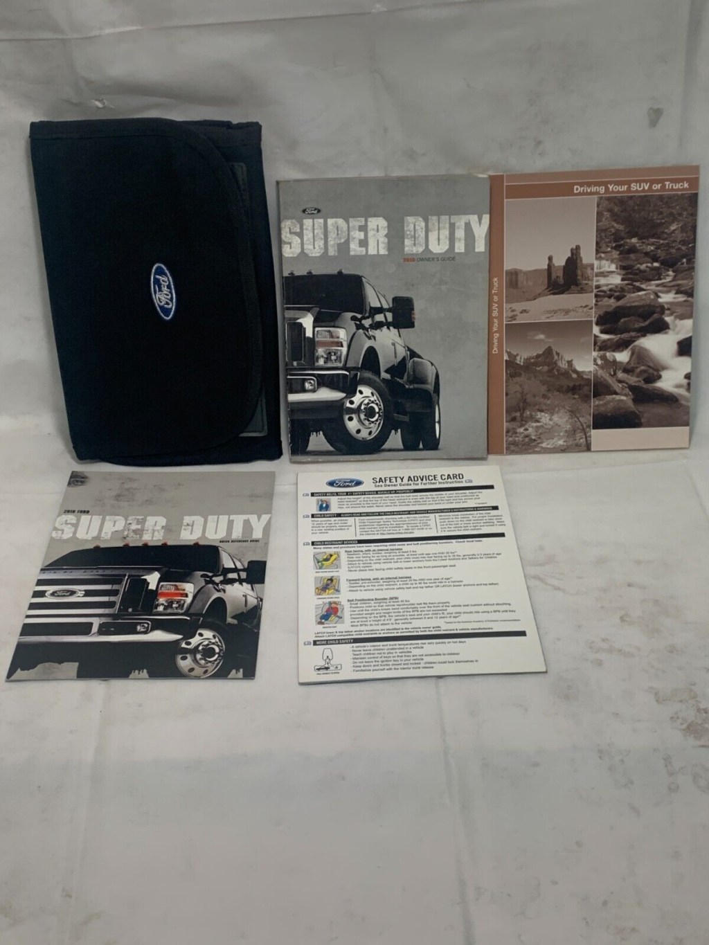 Picture of: Ford F Super Duty Owners Manual with Case  eBay