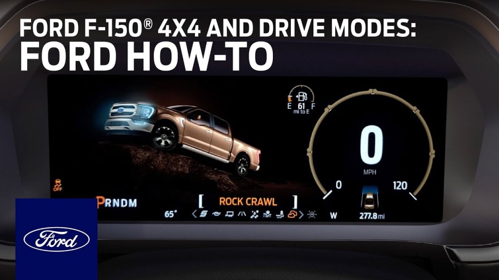 Picture of: Ford F-® x and Drive Modes  Ford How-To  Ford