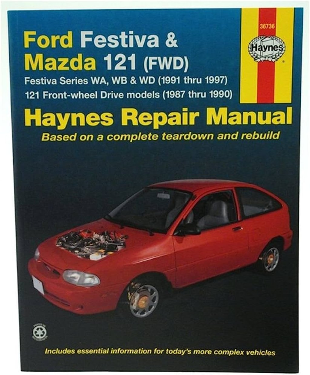 Picture of: Ford Festiva & Mazda  (FWD) ( -) : Haynes Publishing