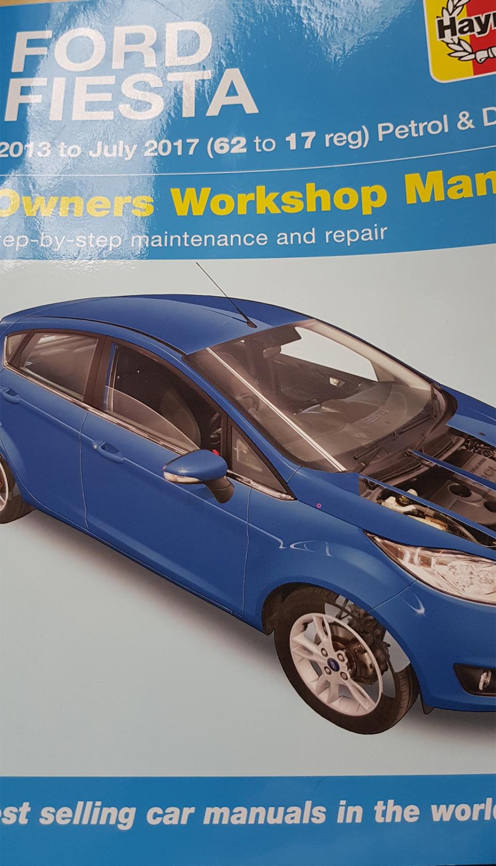 Picture of: Ford Fiesta Haynes Manual – Incorrect – Ford Fiesta Club