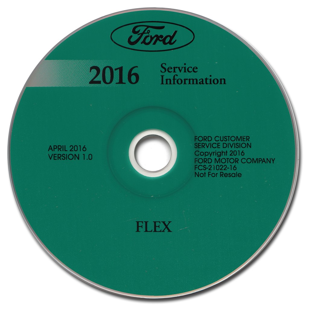 Picture of: Ford Flex Repair Shop Manual on CD-ROM Original