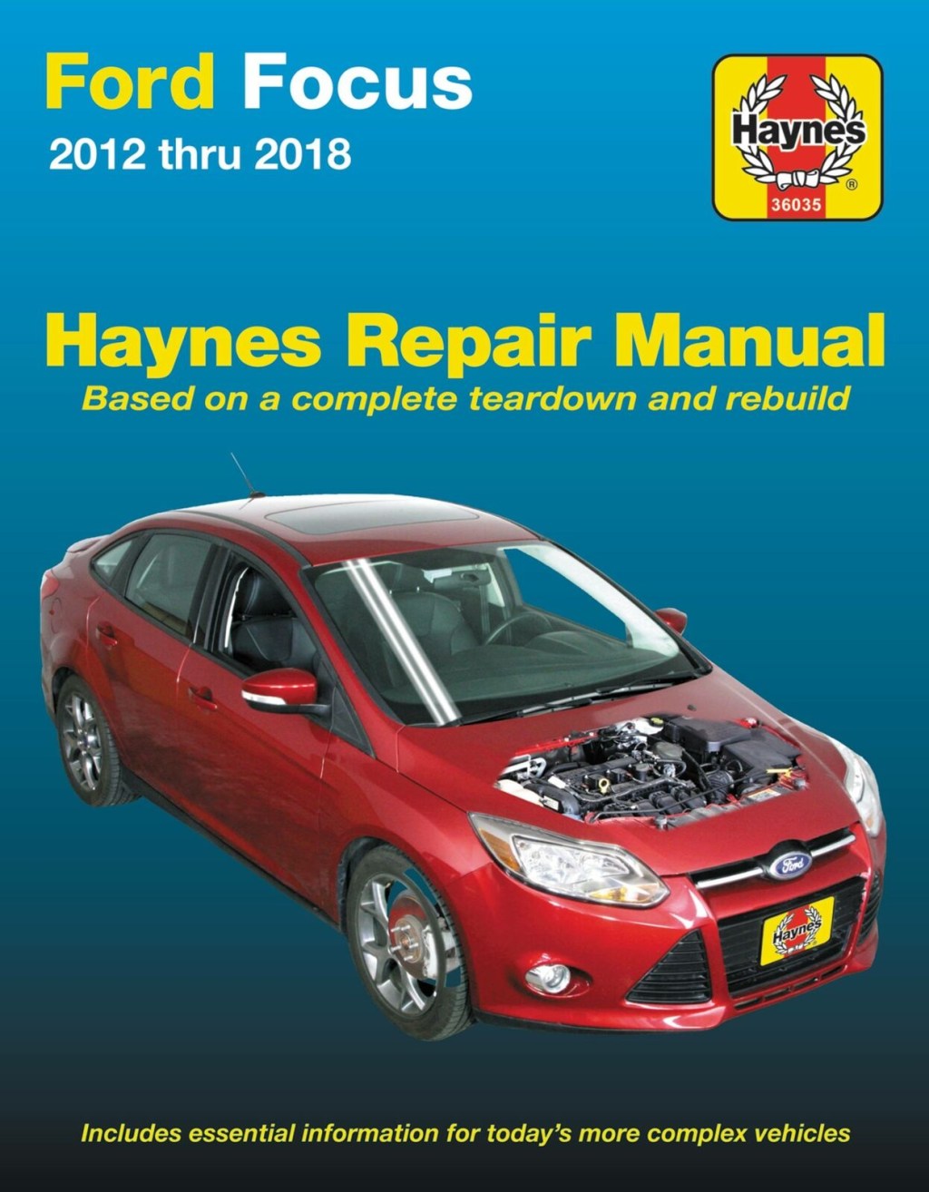 Picture of: Ford Focus Haynes Repair Manual service workshop book Haynes