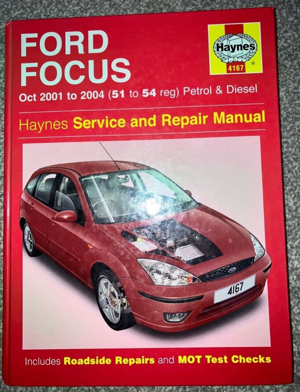 Picture of: FORD FOCUS Mk. Facelift 200- Haynes Workshop Manual Petrol & Turbo  Diesel.