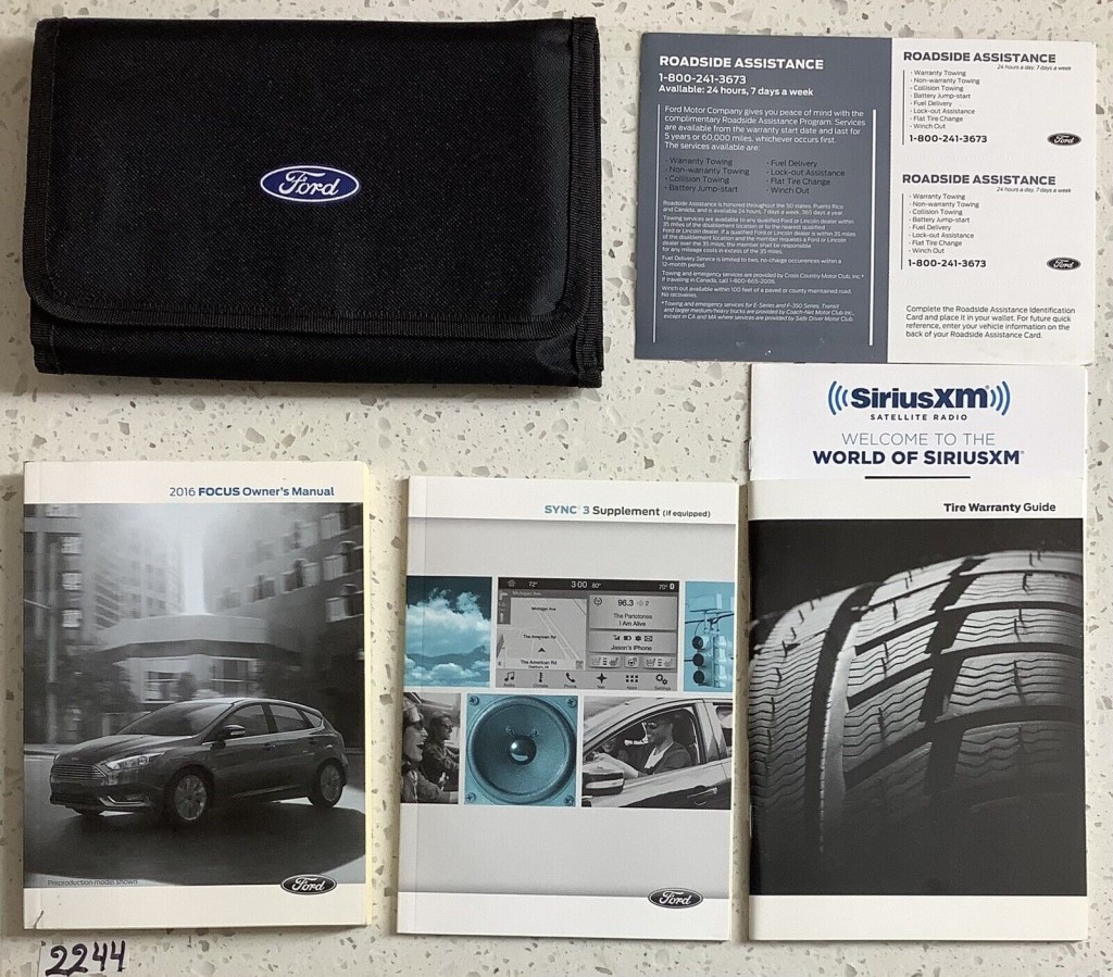 Picture of: FORD FOCUS OWNERS MANUAL OPERATORS USER GUIDE BOOK SET