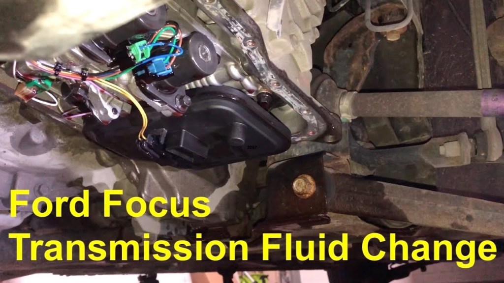 Picture of: – Ford Focus Transmission Fluid Change (FE Transmission)