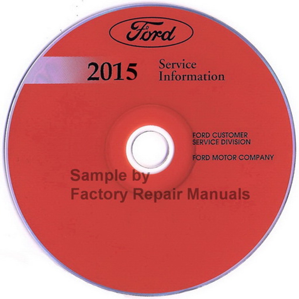 Picture of: Ford Fusion Gas Models Factory Service Manual Original Shop
