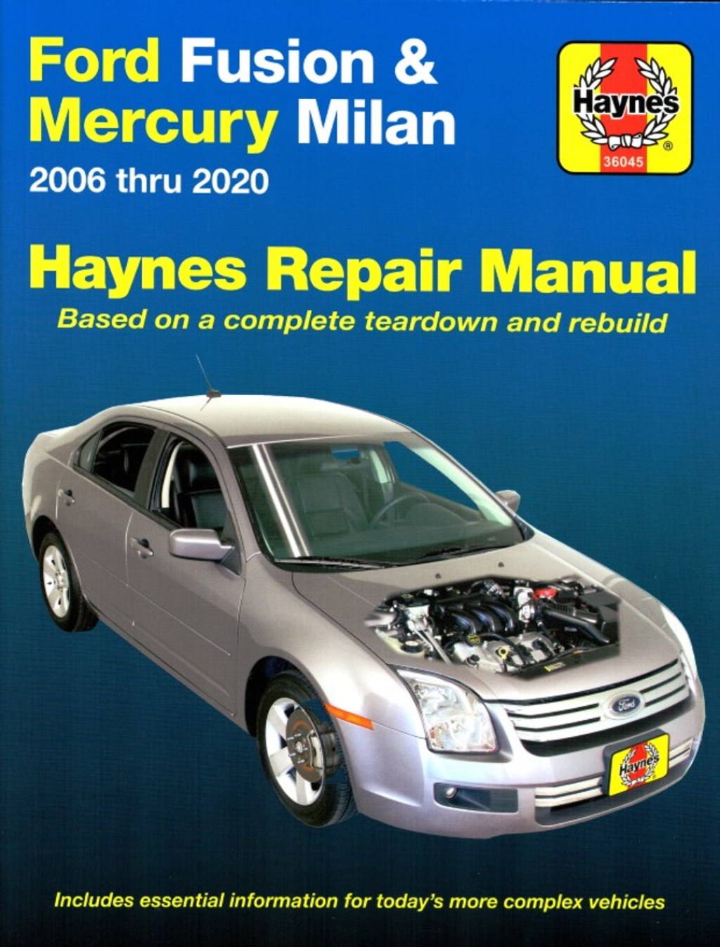 Picture of: Ford Fusion, Mercury Milan Haynes Repair Manual –