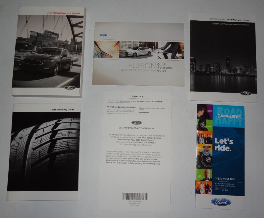 Picture of: FORD FUSION NAVIGATION OWNERS MANUAL Hybrid Energi TITANIUM SE S TURBO  OEM