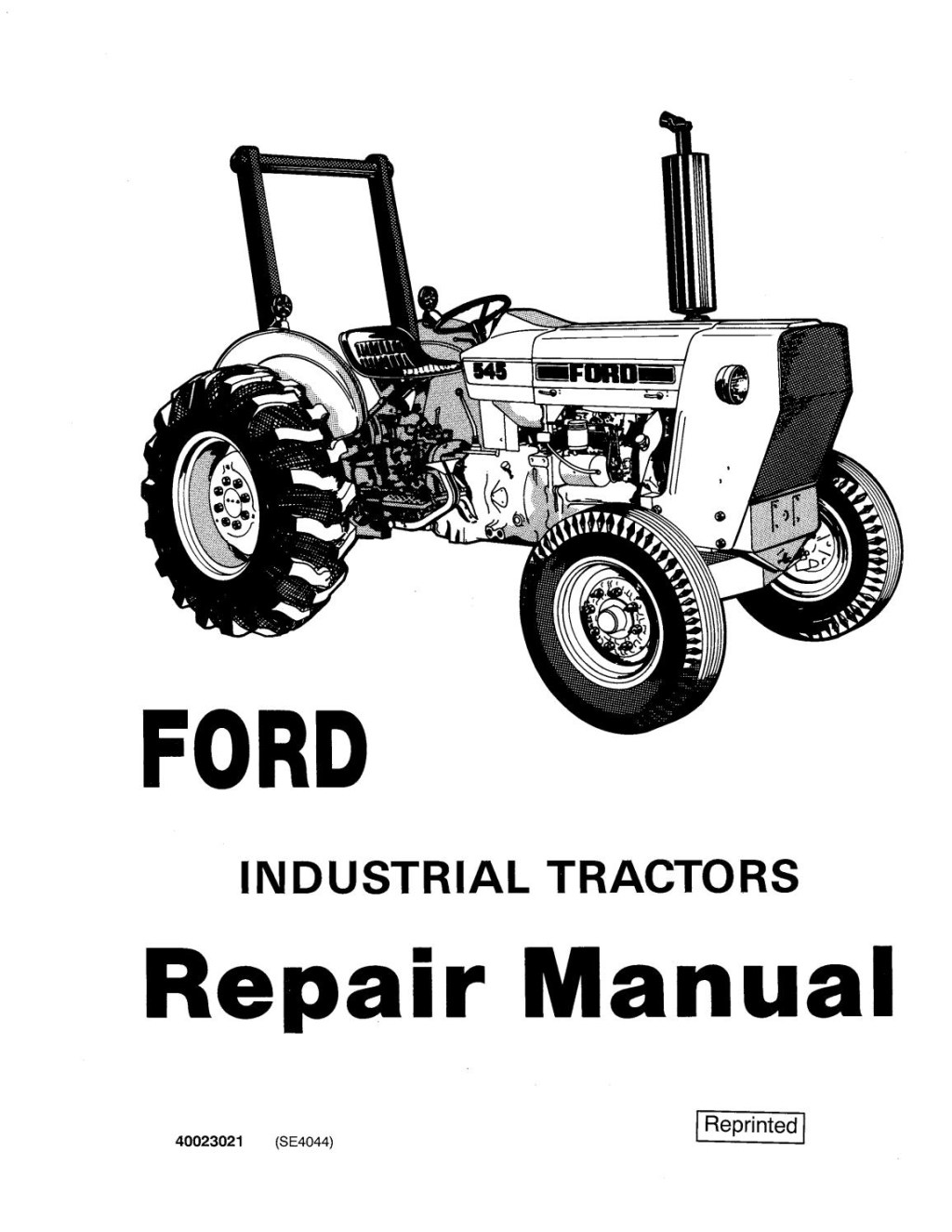 Picture of: Ford  Industrial Tractor Service Repair Manual by chonggan