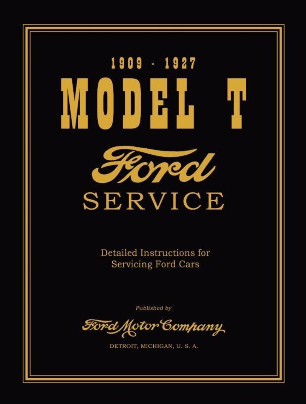 Picture of: – Ford Model T, TT Service Manual