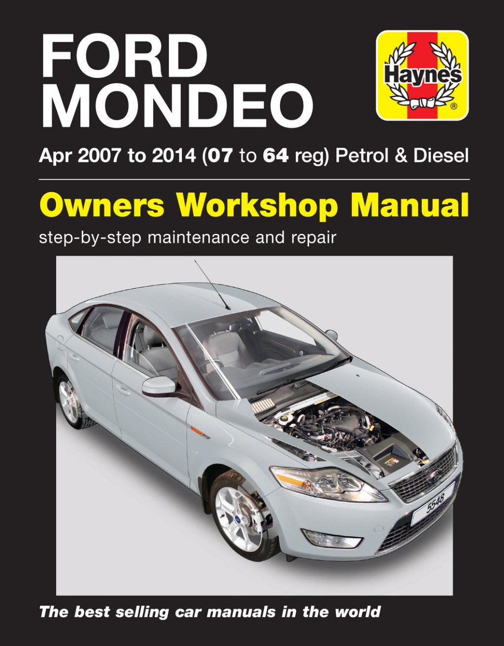 Picture of: Ford Mondeo Petrol & Diesel (Apr  – ) Haynes Repair Manual