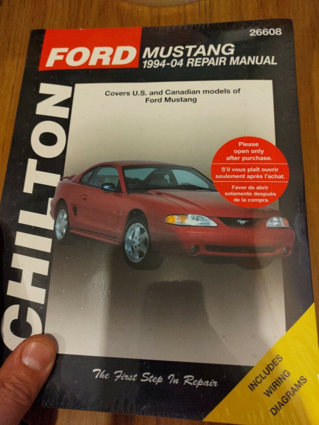 Picture of: – Ford Mustang Chilton Repair Manual  New Sealed