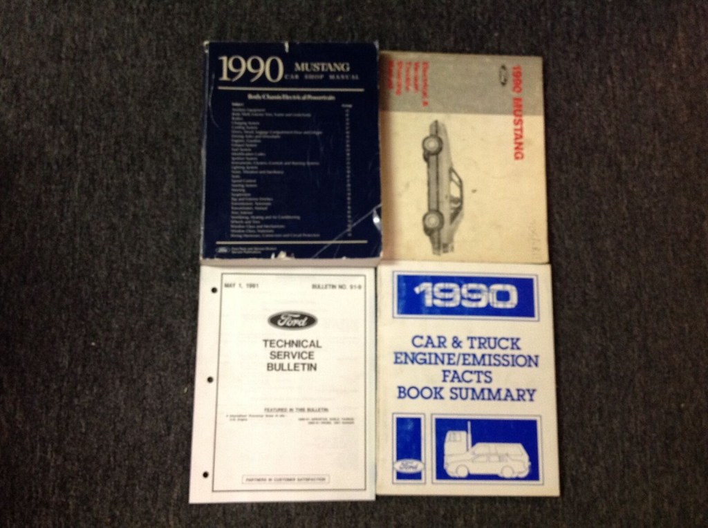 Picture of: Ford Mustang Gt Cobra Service Shop Repair Manual SET W EWD + Facts  Summary