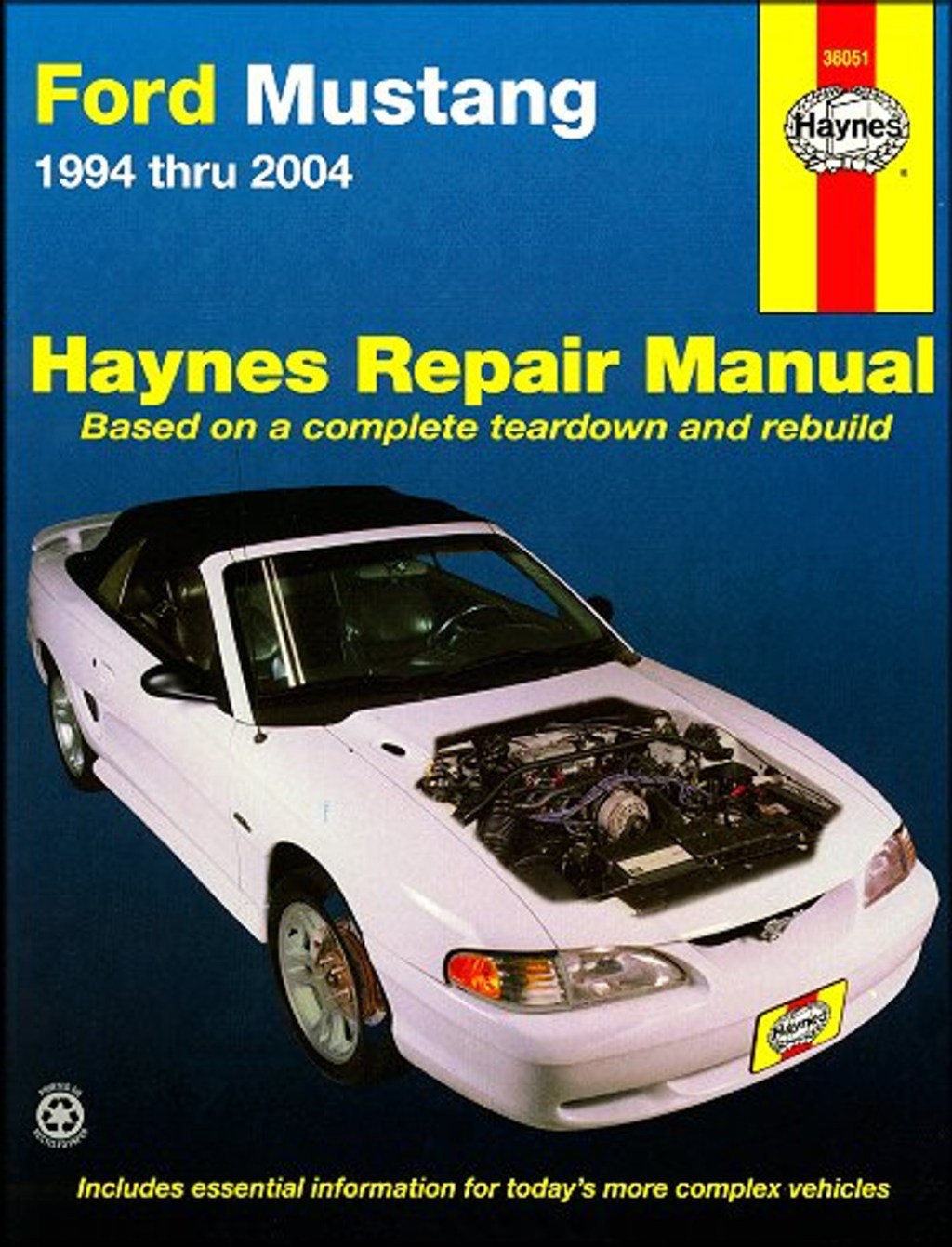 Picture of: Ford Mustang Haynes Repair Manual –