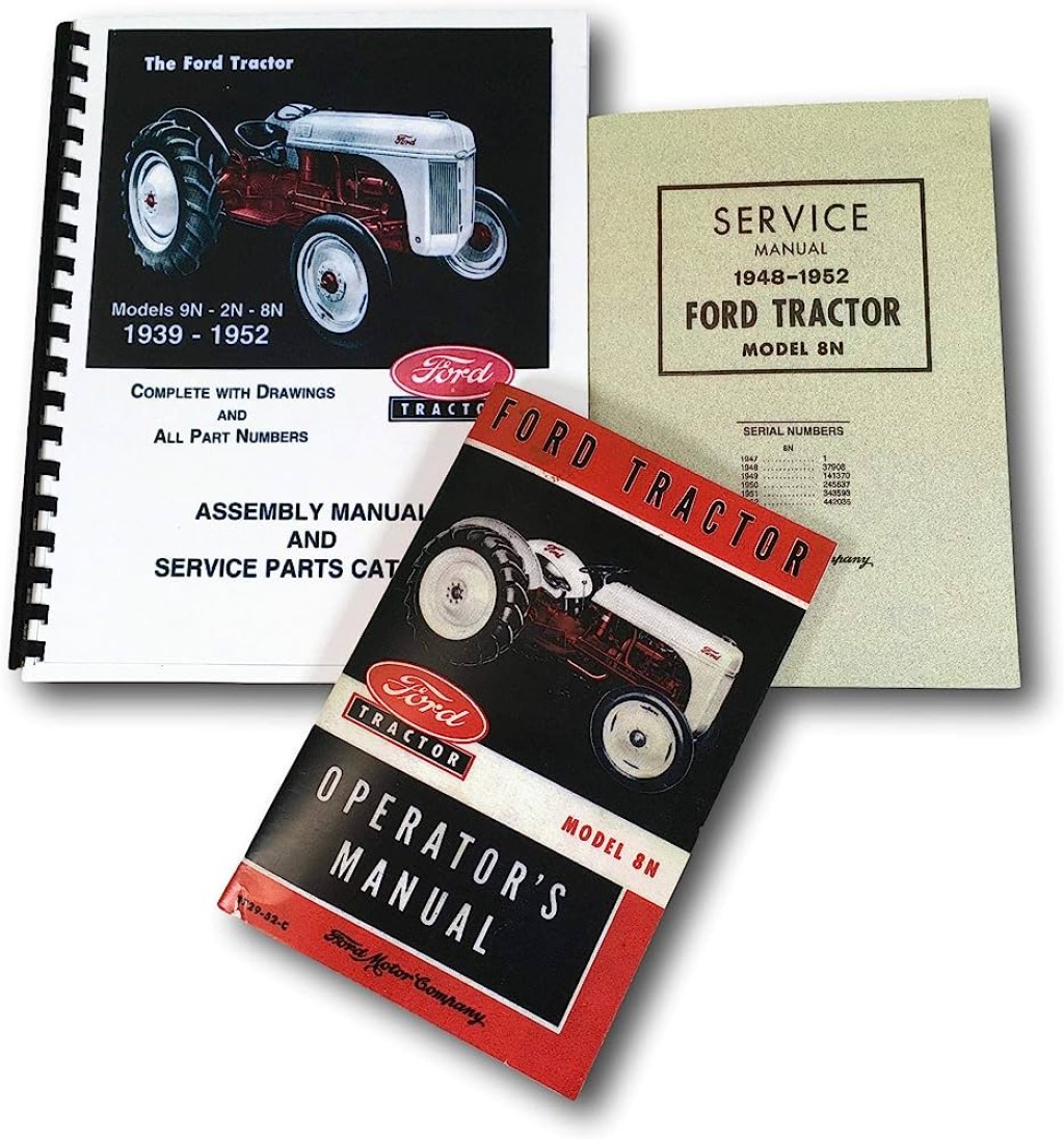 Picture of: Ford N Tractor  Manual SET Owner’s/Repair/Assembly Reprint: FORD