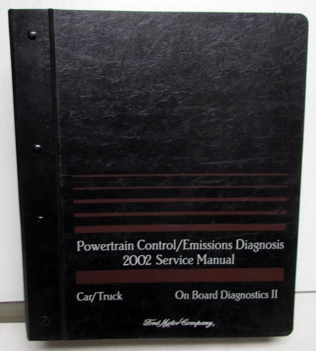 Picture of: Ford Powertrain Control Emissions Diagnosis Service Manual